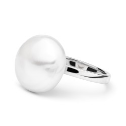 Inel cu perla naturala alba din argint DiAmanti SK20206R_W-G (Argint 925‰ 1,9 g.)
